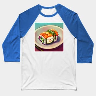 Kawaii Anime Sushi Baseball T-Shirt